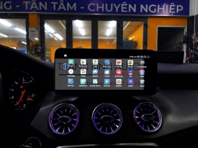 Màn hình và full phụ kiện cho xe Merc GLA